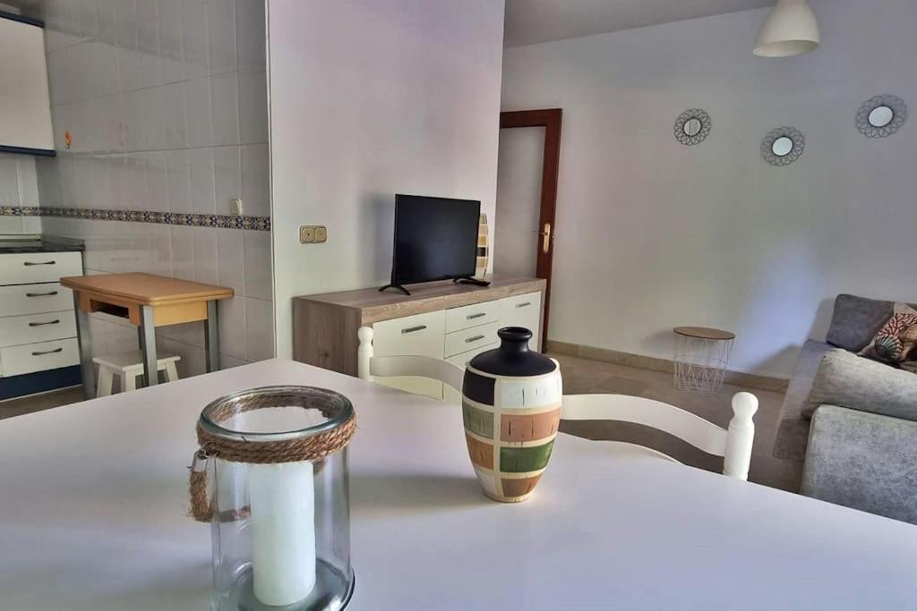 Acogedor Apartamento En Playa De Los Boliches ฟูเอนฮิโรลา ภายนอก รูปภาพ